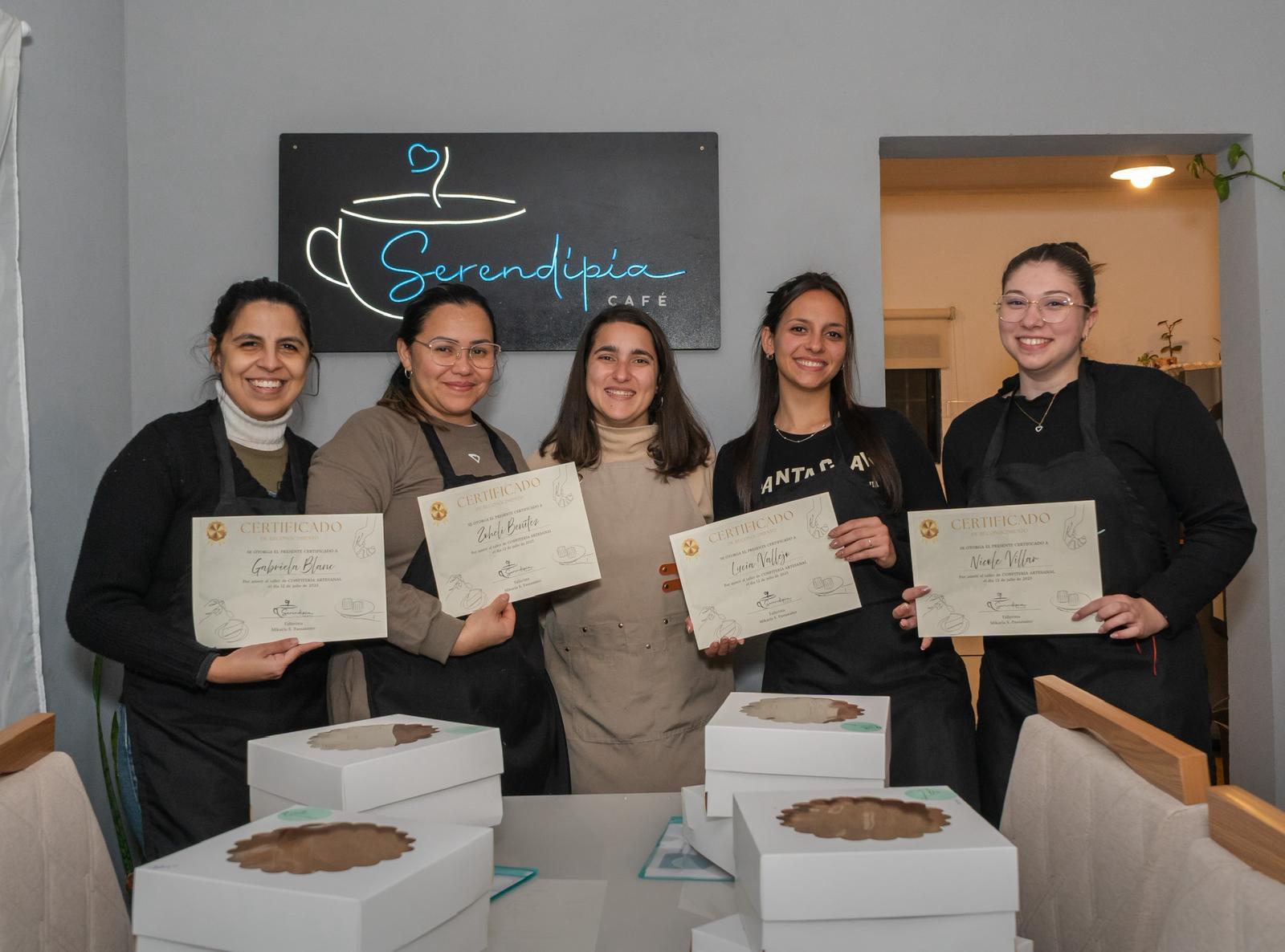 Alumnos con certificados